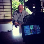 Shooting Shinzan Roshi - 80 year old Zen monk and Calligraphy master
